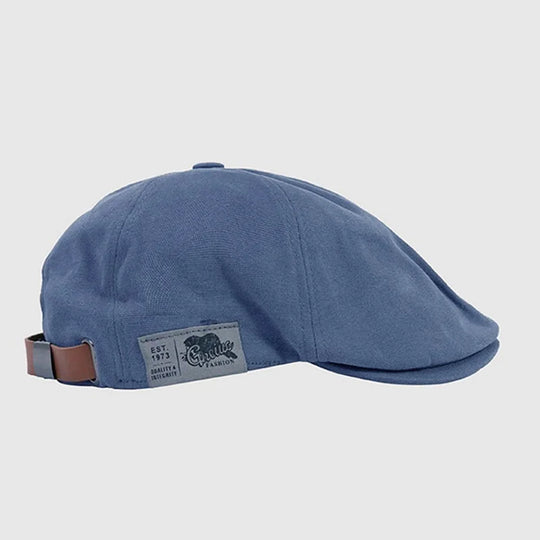 Męska czapka kaszkiet – klasyczna czapka flat cap elegancka i casual