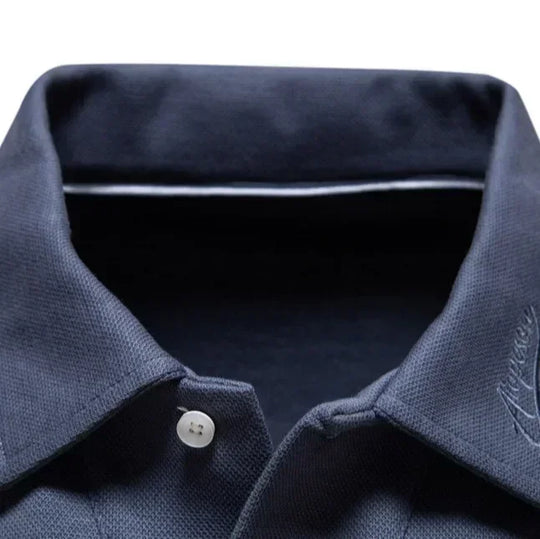Męska koszulka polo z długim rękawem – elegancka, wygodna i uniwersalna