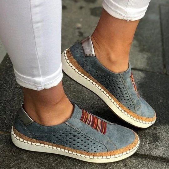 Damskie półbuty slip-on – lekkie, oddychające i wygodne