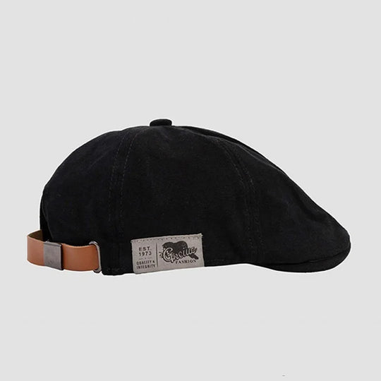 Męska czapka kaszkiet – klasyczna czapka flat cap elegancka i casual