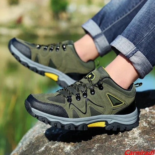 Męskie buty trekkingowe – wodoodporne, antypoślizgowe