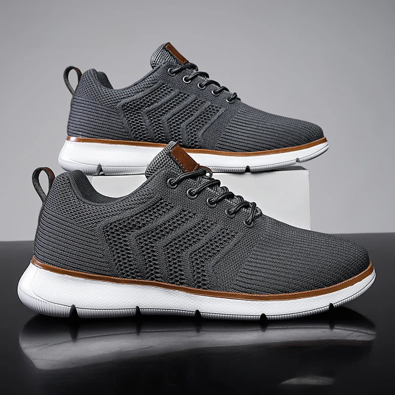 Męskie buty sportowe lekkie – oddychające sneakersy casual do codziennego użytku