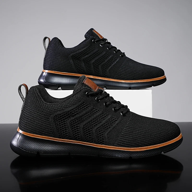 Męskie buty sportowe lekkie – oddychające sneakersy casual do codziennego użytku