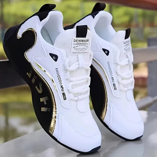 Męskie sneakersy sportowe – lekkie, oddychające buty na co dzień i trening