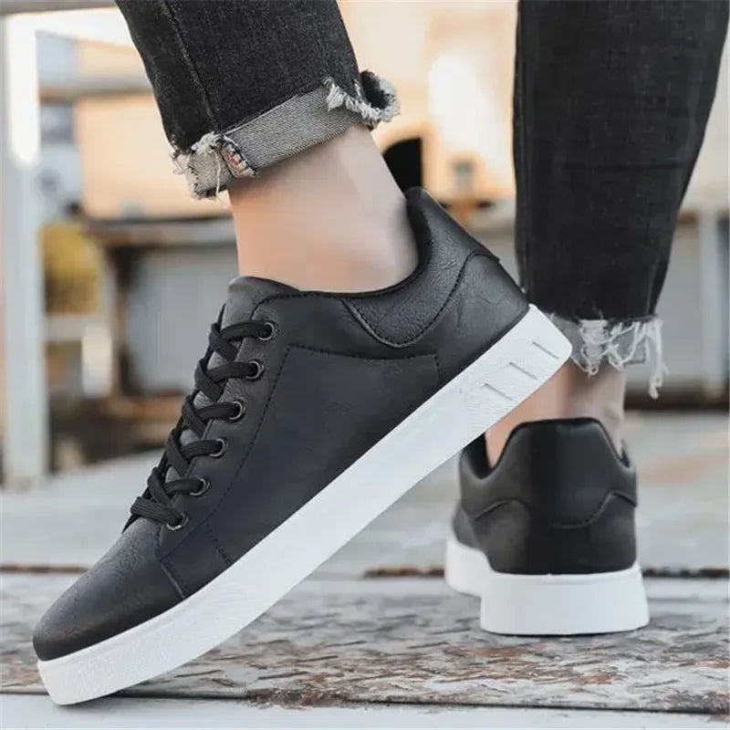 Męskie buty casual sznurowane