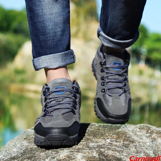 Męskie buty trekkingowe – wodoodporne, antypoślizgowe