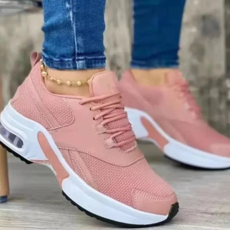 Damskie sneakersy sportowe – lekkie buty treningowe z amortyzacją i oddychającą cholewką
