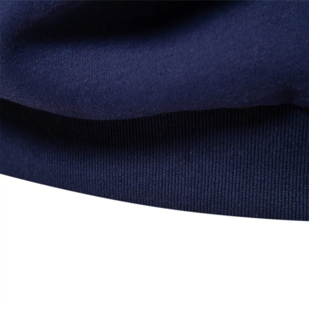 Męska bluza polo z długim rękawem – elegancka bluza casual z kołnierzykiem