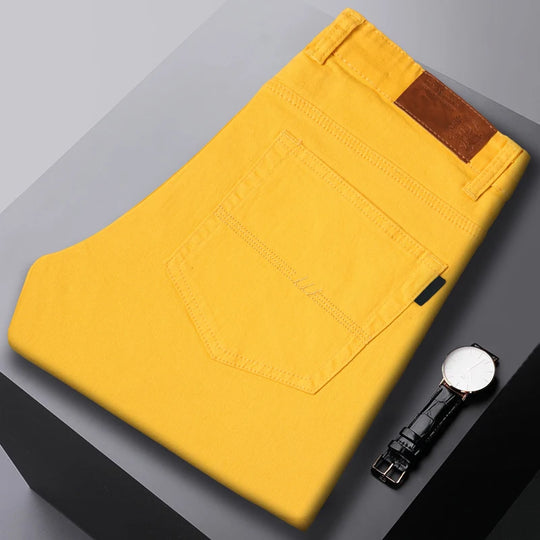 Męskie spodnie jeans slim fit – elastyczne, nowoczesne i uniwersalne