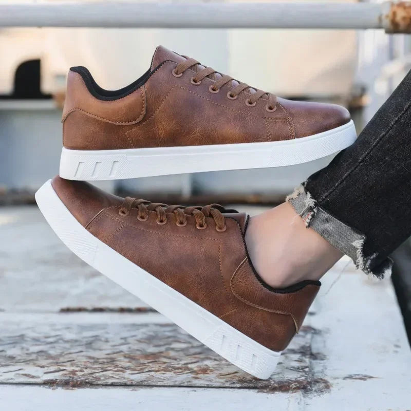 Męskie sneakersy casual – stylowe buty miejskie z wygodną podeszwą