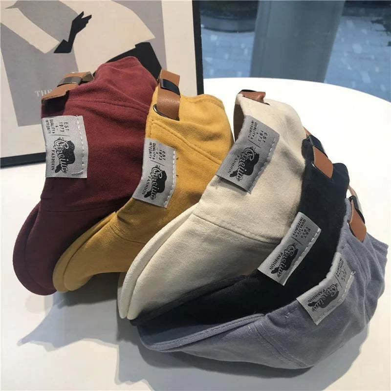 Męska czapka kaszkiet – klasyczna czapka flat cap elegancka i casual