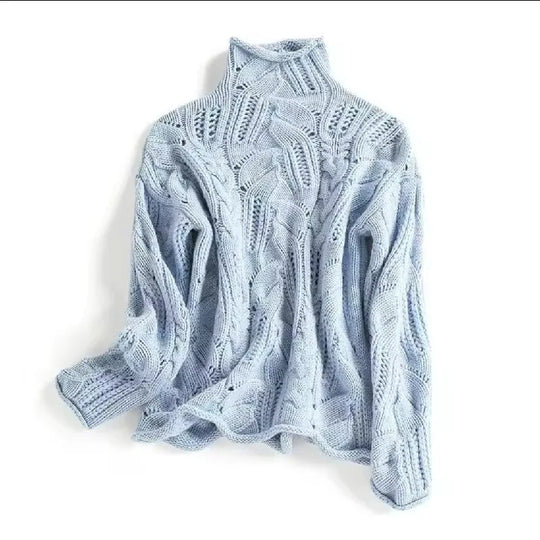 Sweter damski z kaszmiru – luksusowa miękkość, elegancki splot, ponadczasowy styl