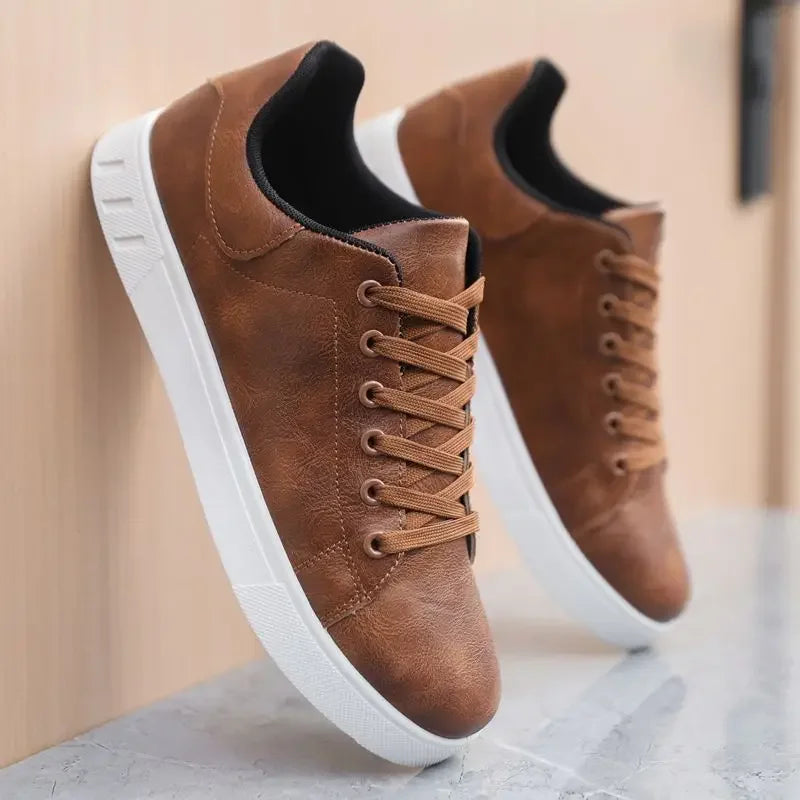 Męskie buty casual sznurowane