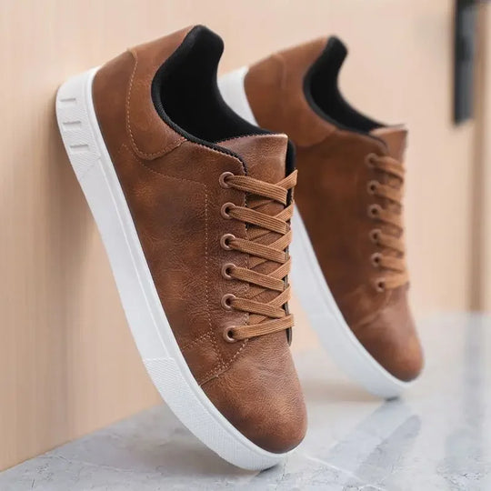 Męskie buty casual sznurowane