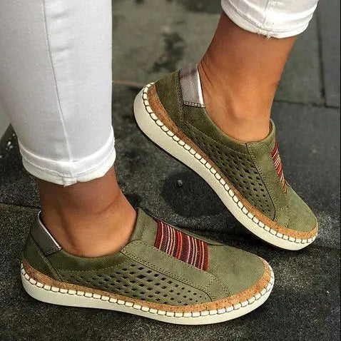 Damskie półbuty slip-on – lekkie, oddychające i wygodne