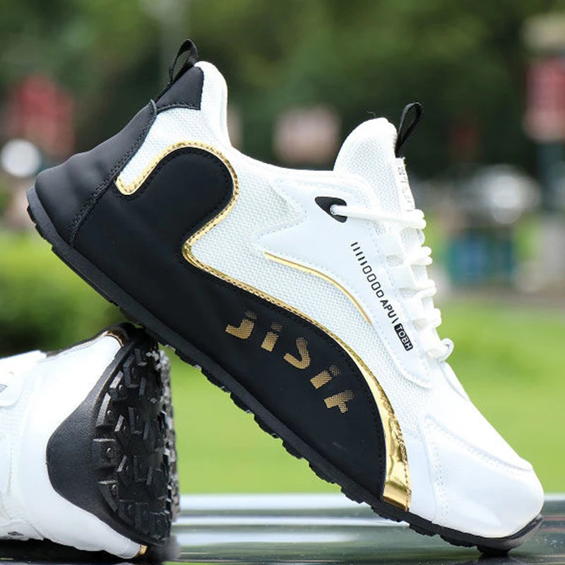 Męskie sneakersy sportowe – lekkie, oddychające buty na co dzień i trening