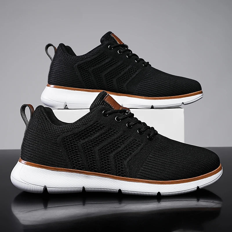 Męskie buty sportowe lekkie – oddychające sneakersy casual do codziennego użytku
