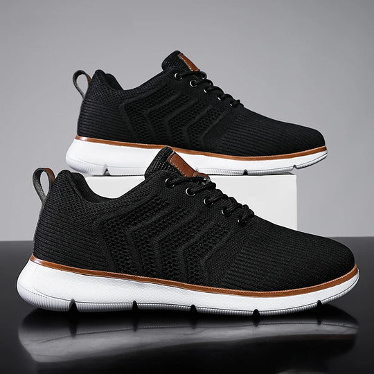 Męskie buty sportowe lekkie – oddychające sneakersy casual do codziennego użytku