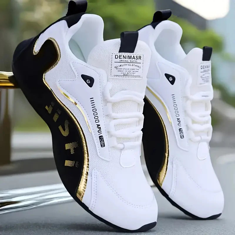 Męskie sneakersy sportowe – lekkie, oddychające buty na co dzień i trening