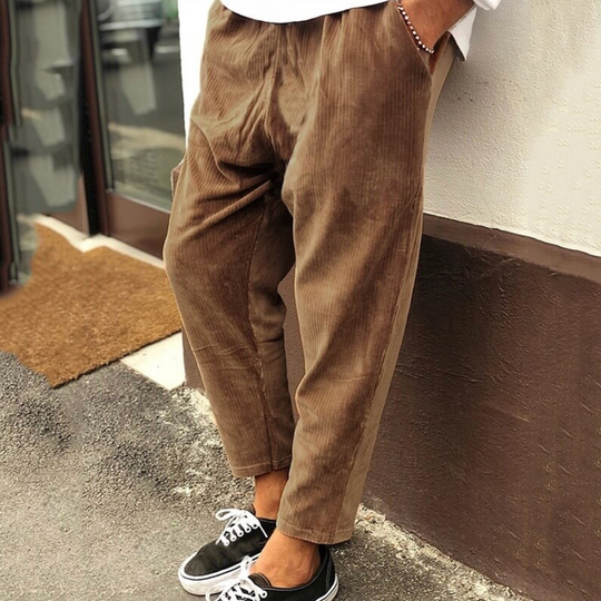 Męskie spodnie casualowe slim fit – elegancki styl i maksymalna wygoda