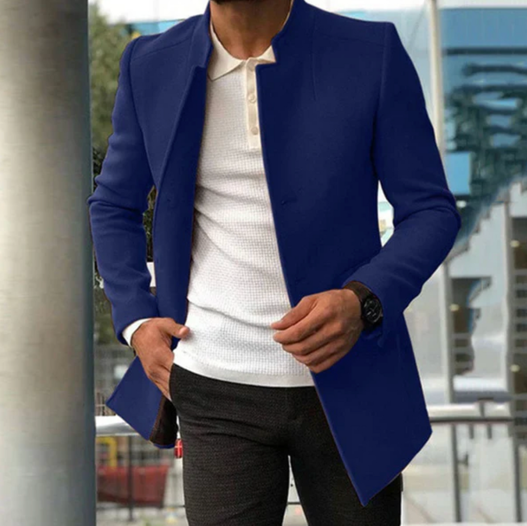 Męska marynarka casual – elegancka, nowoczesny krój, komfort noszenia