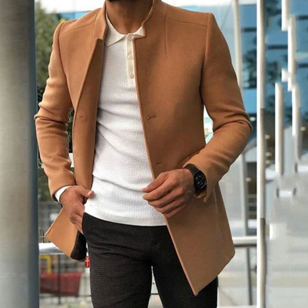 Męska marynarka casual – elegancka, nowoczesny krój, komfort noszenia
