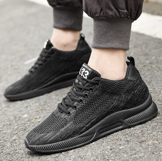 Męskie sneakersy sportowe z amortyzacją – lekkie, oddychające