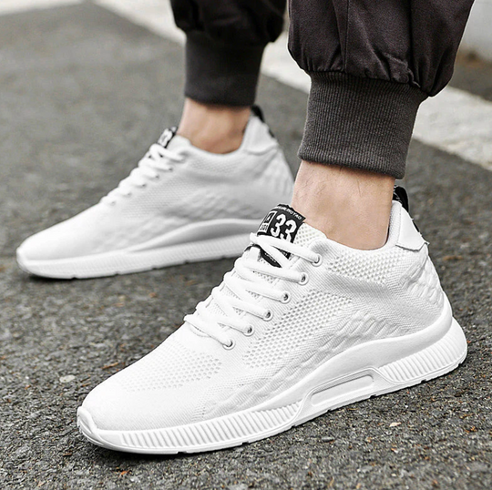 Męskie sneakersy sportowe z amortyzacją – lekkie, oddychające