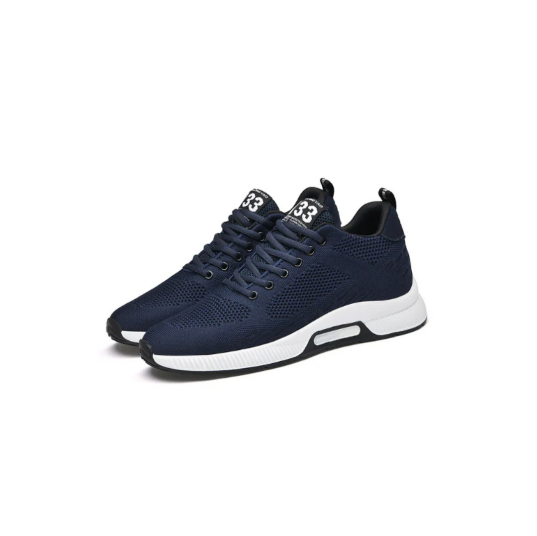 Męskie sneakersy sportowe z amortyzacją – lekkie, oddychające