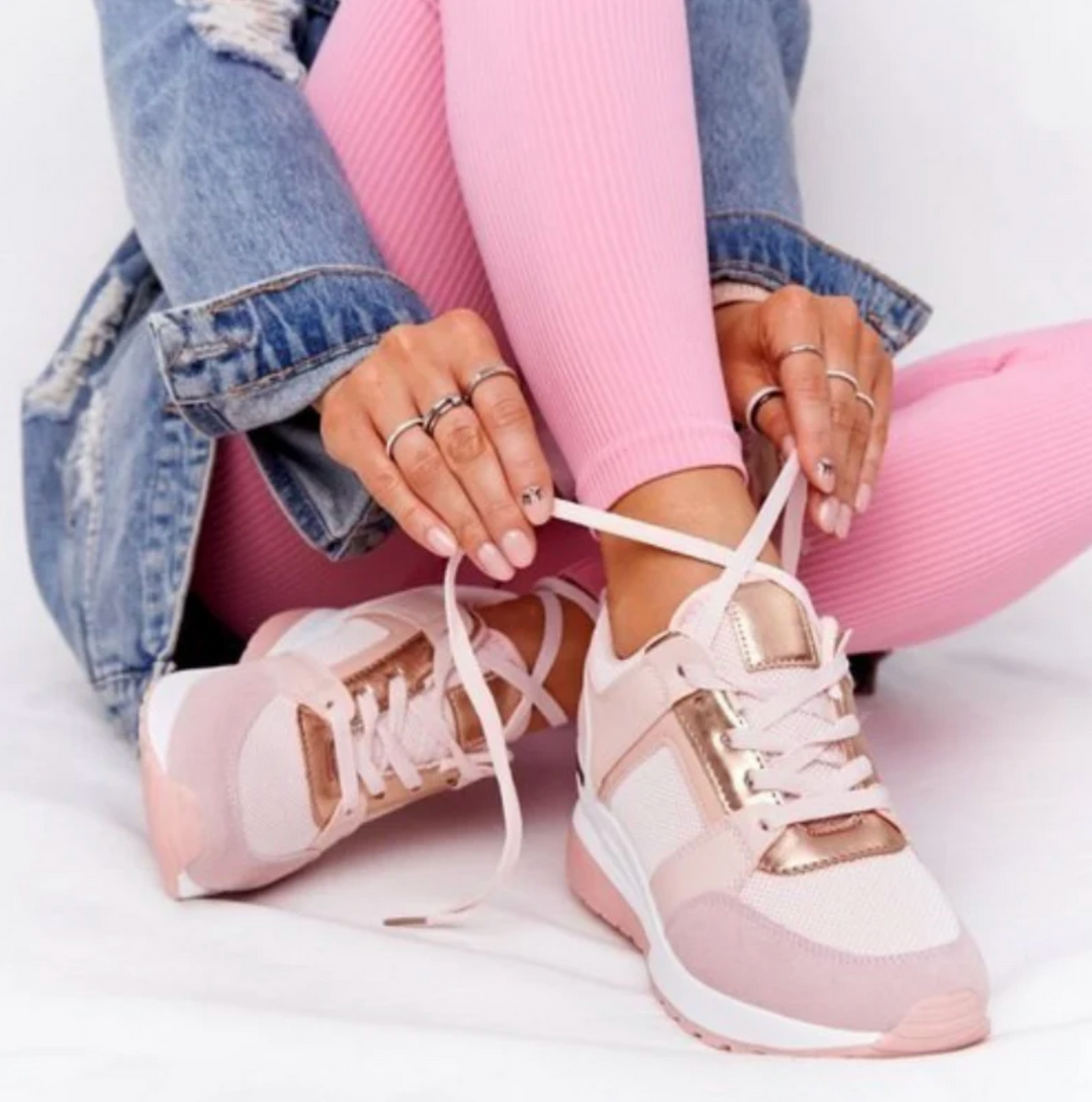 Damskie sneakersy na platformie – lekkie, wygodne i stylowe