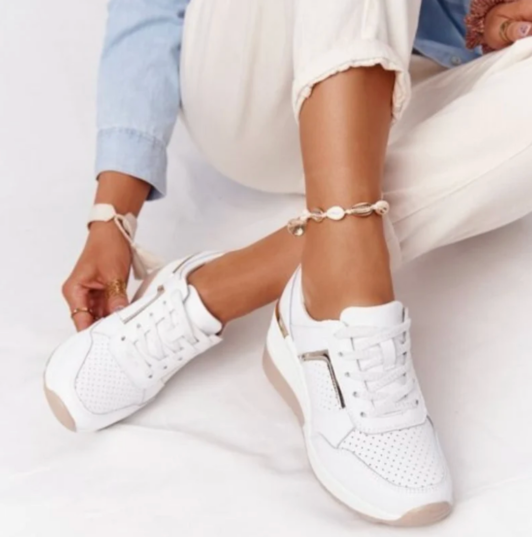 Damskie sneakersy na platformie – lekkie, wygodne i stylowe