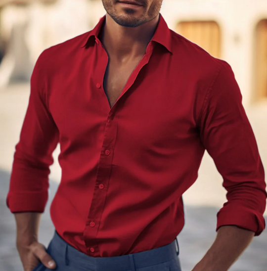 Męska koszula slim fit – elegancka, dopasowana i uniwersalna