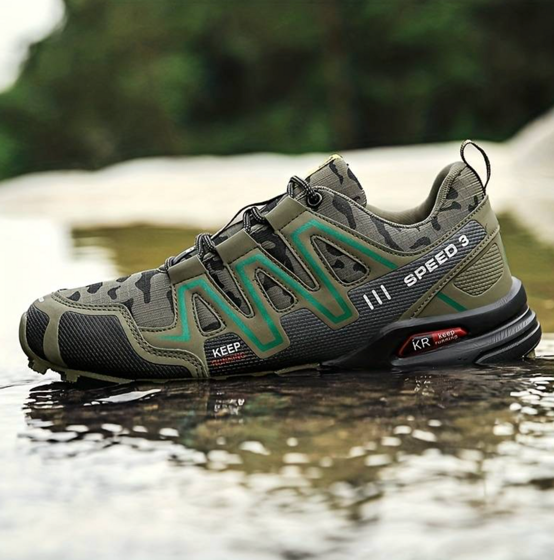 Buty trekkingowe męskie wodoodporne – lekkie obuwie outdoor z antypoślizgową podeszwą