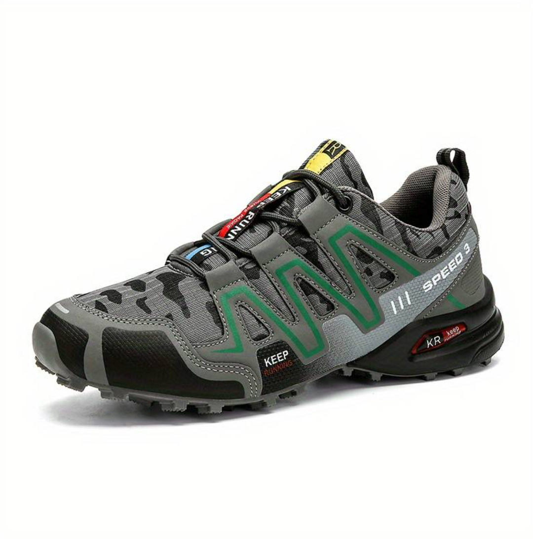 Buty trekkingowe męskie wodoodporne – lekkie obuwie outdoor z antypoślizgową podeszwą