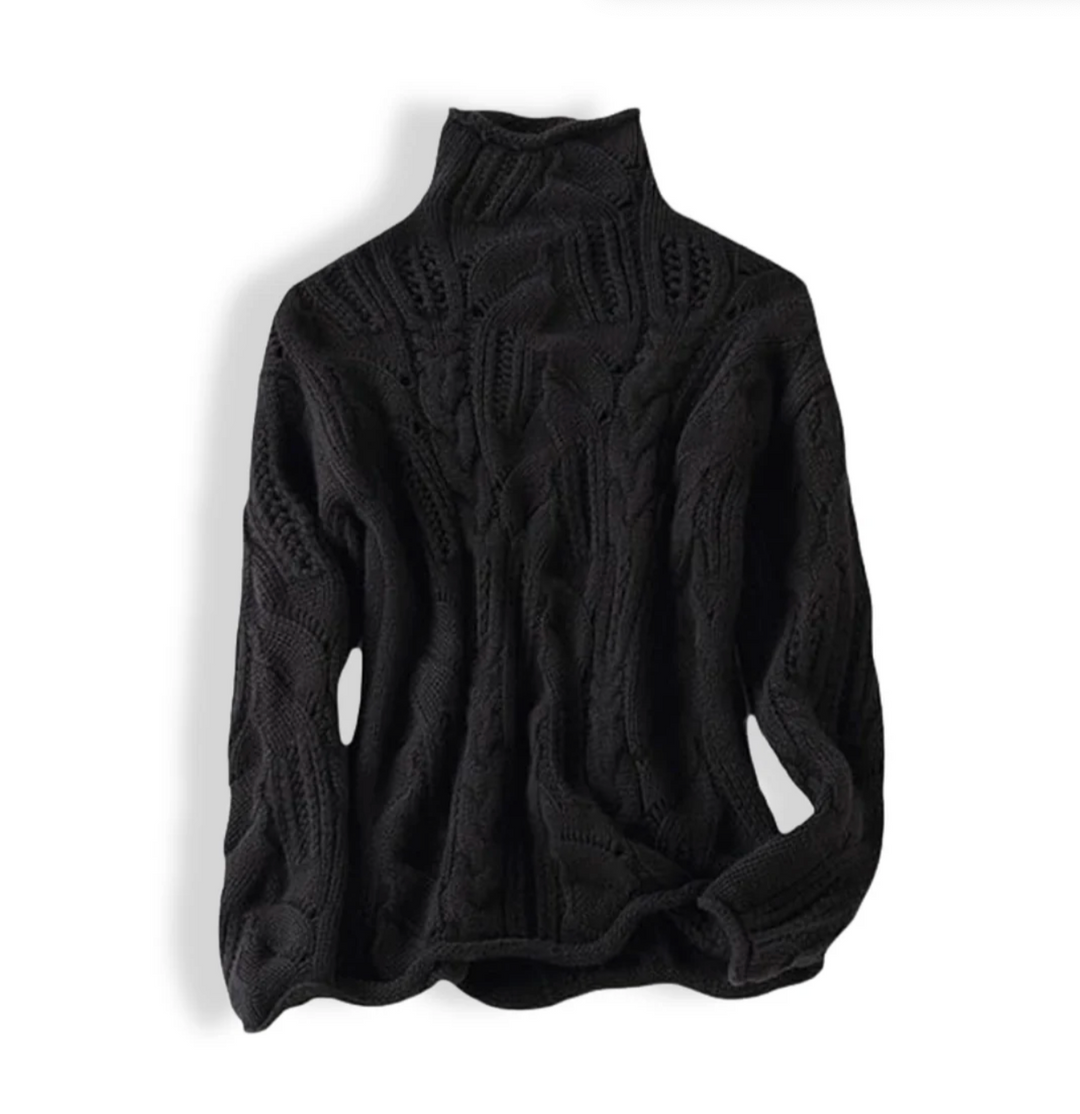 Sweter damski z kaszmiru – luksusowa miękkość, elegancki splot, ponadczasowy styl