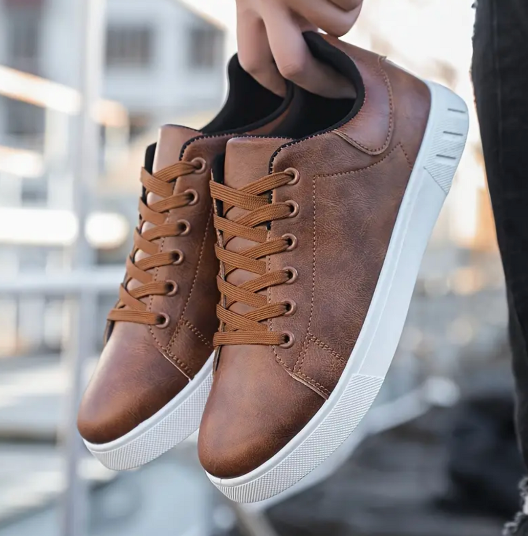 Męskie buty casual sznurowane