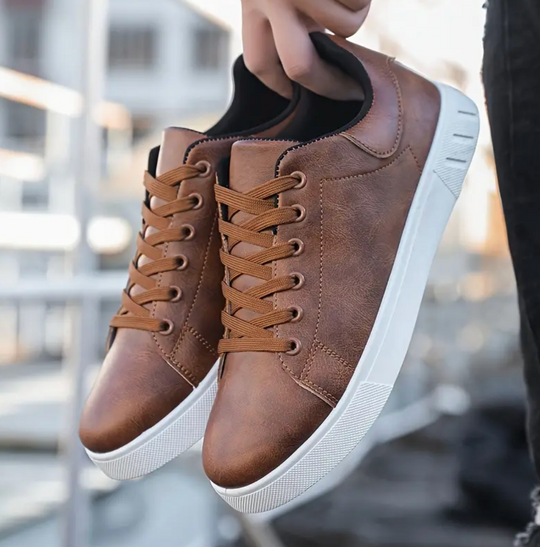Męskie buty casual sznurowane