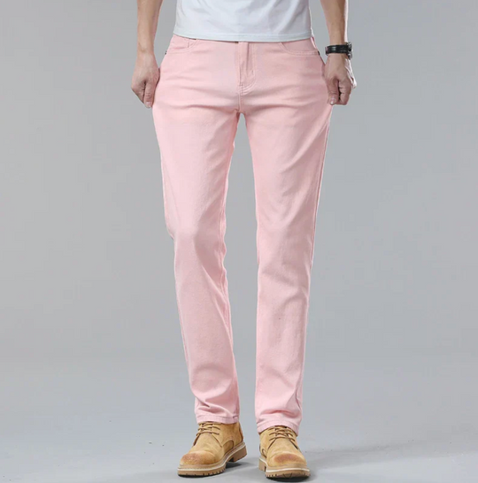 Męskie spodnie jeans slim fit – elastyczne, nowoczesne i uniwersalne