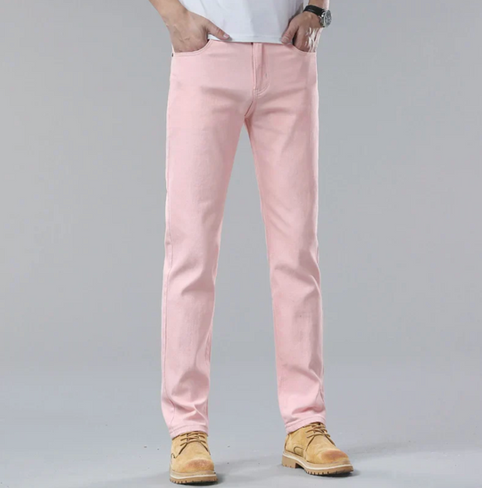 Męskie spodnie jeans slim fit – elastyczne, nowoczesne i uniwersalne