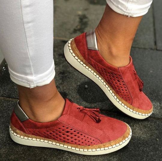 Damskie półbuty slip-on – lekkie, oddychające i wygodne