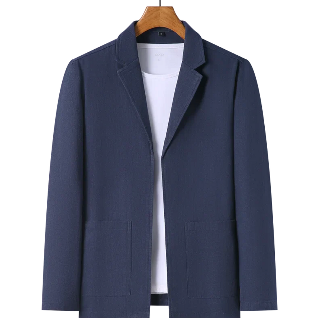 Męska marynarka casual – lekka, oddychająca i elegancka