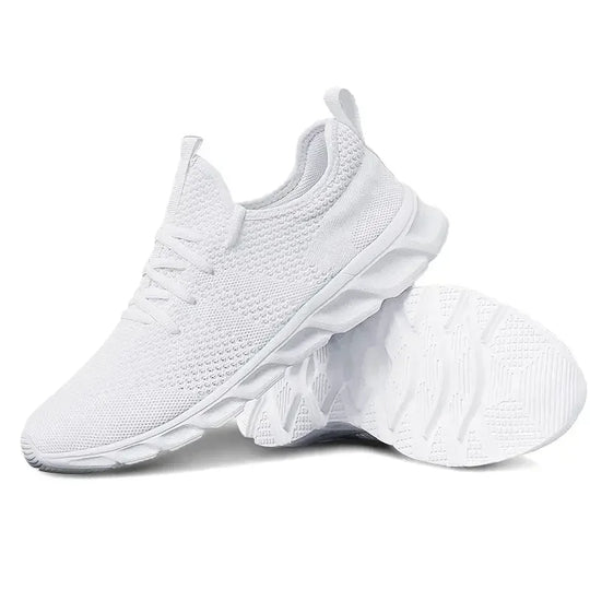 Damskie lekkie sneakersy sportowe – oddychające, elastyczne