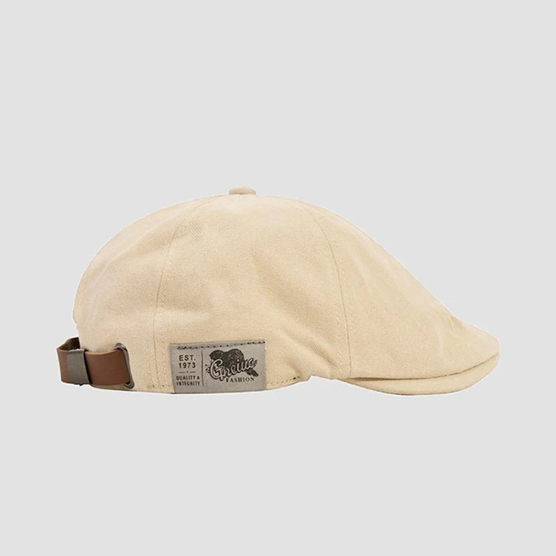Męska czapka kaszkiet – klasyczna czapka flat cap elegancka i casual