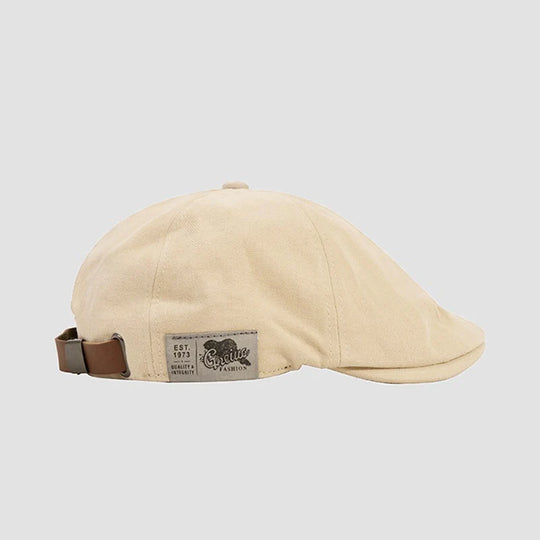 Męska czapka kaszkiet – klasyczna czapka flat cap elegancka i casual