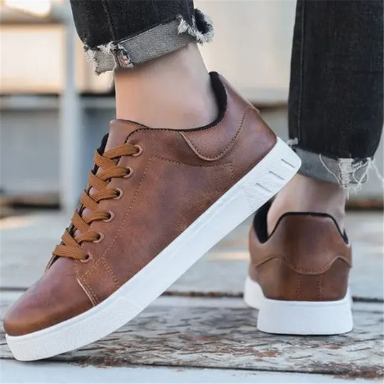 Męskie buty casual sznurowane