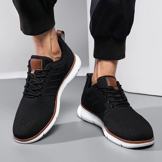 Męskie buty sportowe lekkie – oddychające sneakersy casual do codziennego użytku