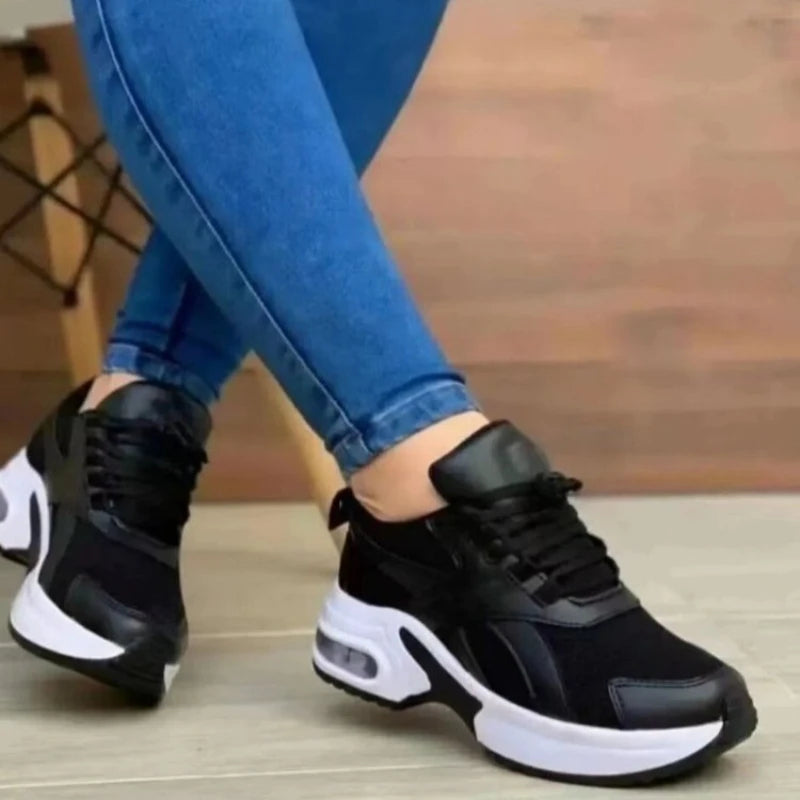 Damskie sneakersy sportowe – lekkie buty treningowe z amortyzacją i oddychającą cholewką