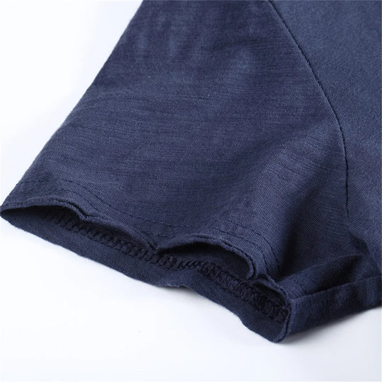 Męski t-shirt bawełniany – klasyczna koszulka basic oddychająca