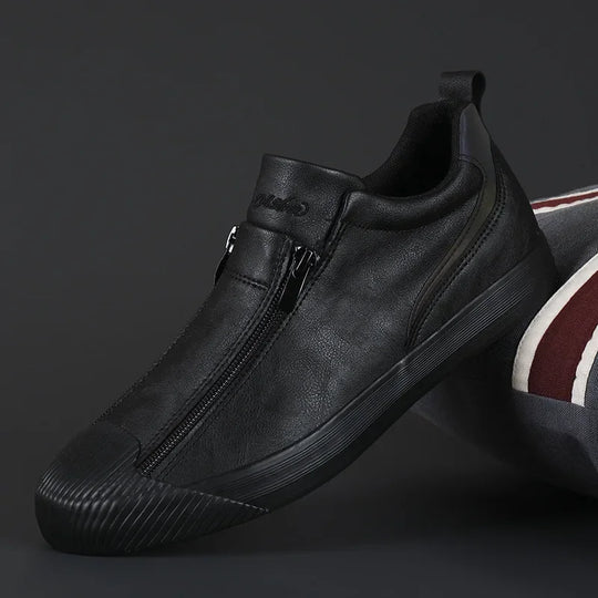 Męskie sneakersy na zamek – wygodne, amortyzujące, podwyższające
